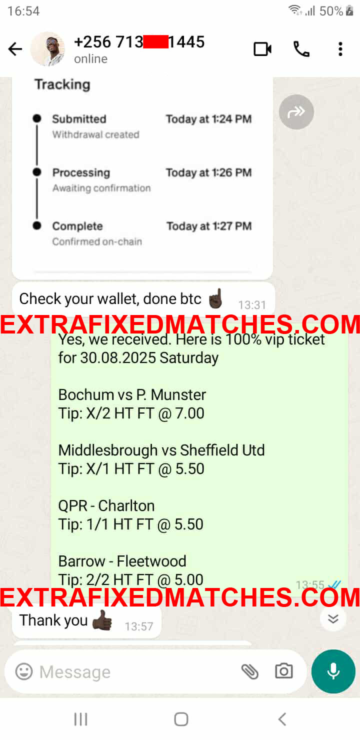 Fixed Match 100% Sure